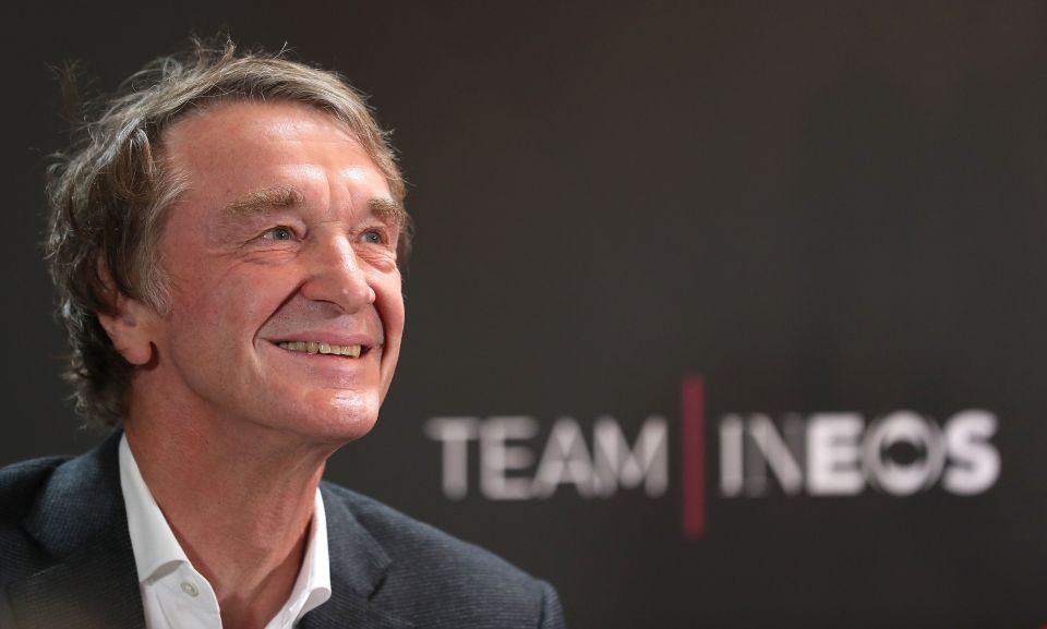 Sir Jim Ratcliffe is among those looking to buy Man United