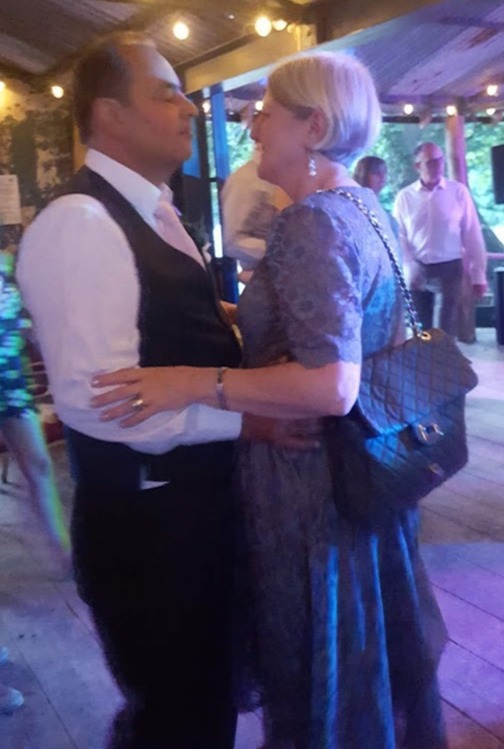 Ross’ mum and dad dance at his wedding to wife Rosalind