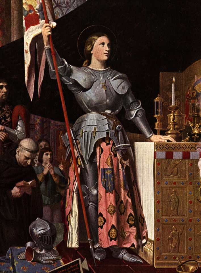 I think that if God is turned into a sort of cloud-based Sam Smith, then maybe we could claim Joan of Arc as a ‘they’ as well