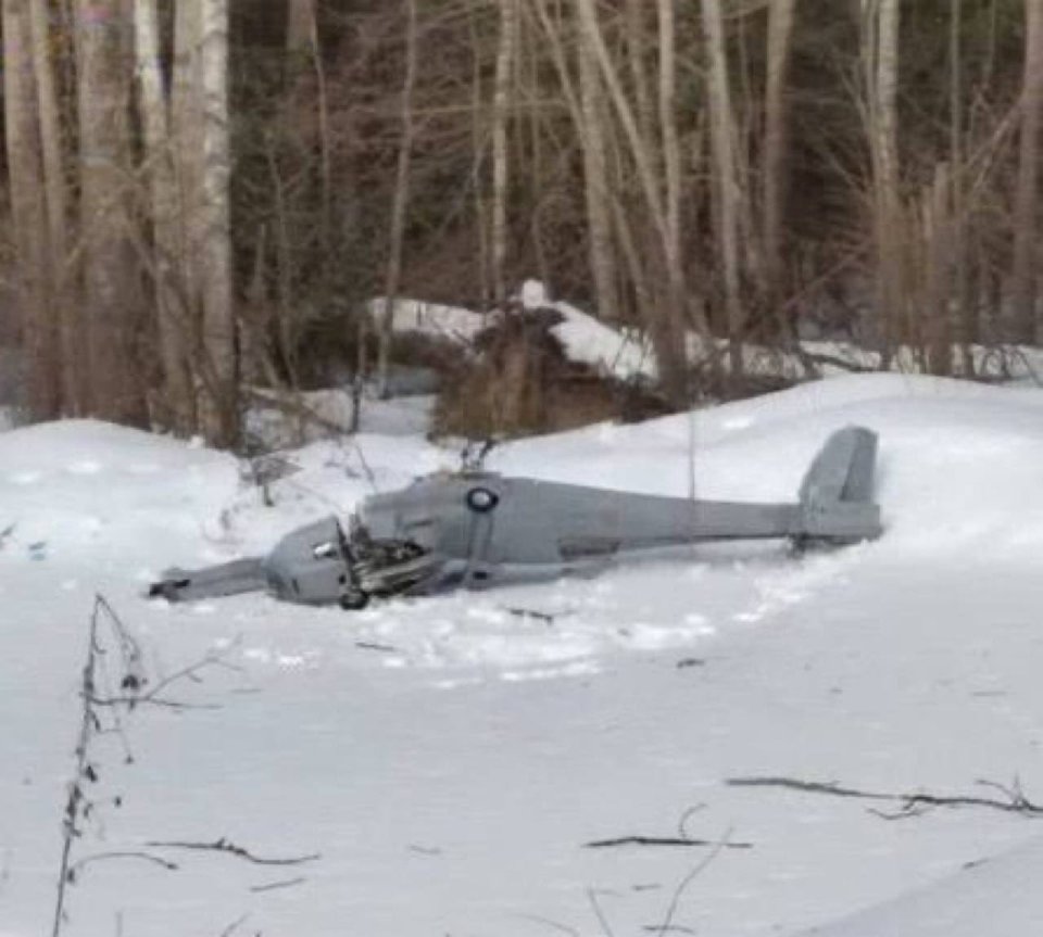 The drone crashed in the Kolomensky district