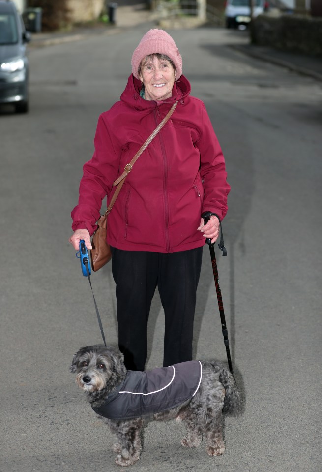 Doreen Payne, 82, who's lived in Eyam all her life, fears jobs losses could kill the village off