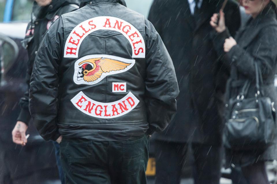 Hells Angels are one of the notorious motorcycle gangs with chapters in the UK