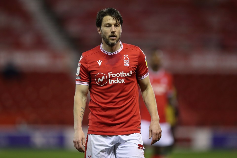 Arter has made just 14 appearances for Nottingham Forest