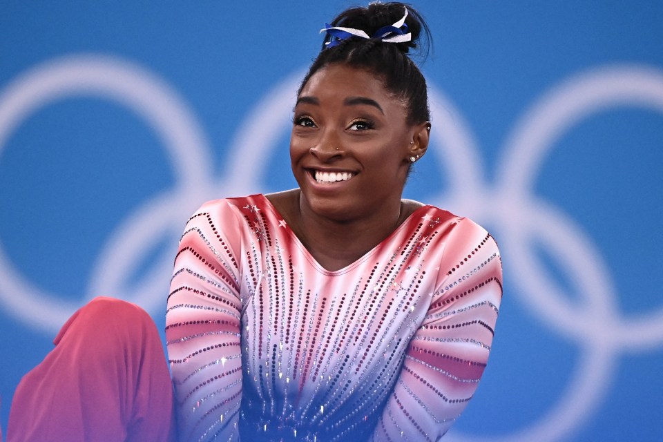 Simone Biles met her husband on Raya