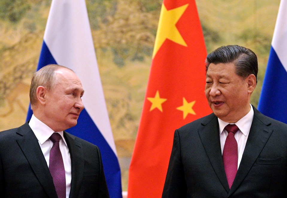 Xi Jinping and Vladimir Putin are close allies