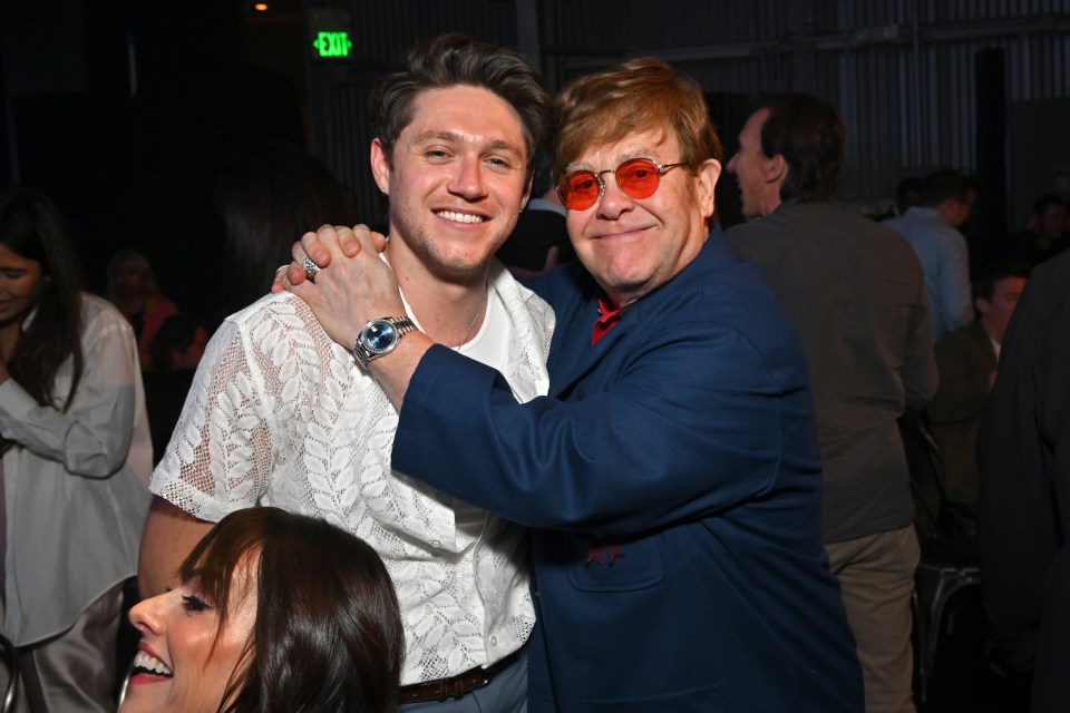 More parties across town saw Niall Horan and Elton John posing together for a picture