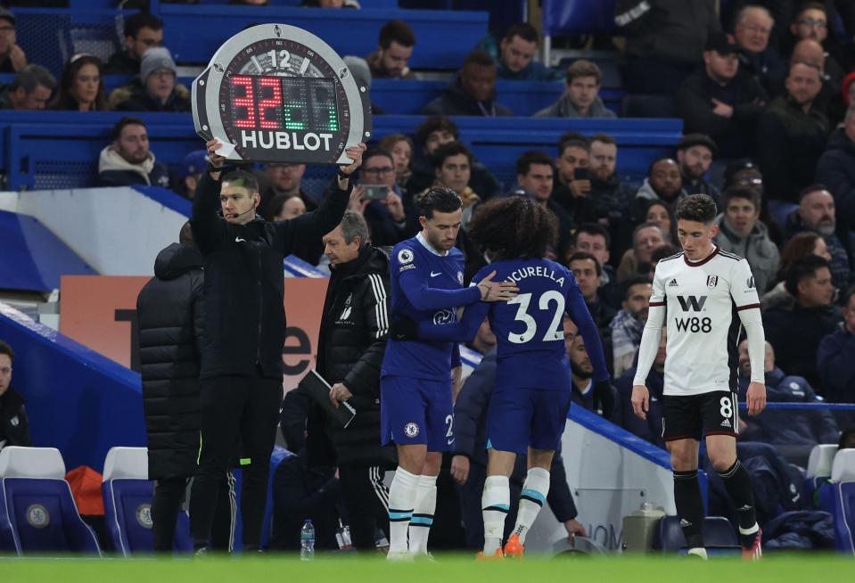 Ben Chilwell made his welcome return for the closing minutes