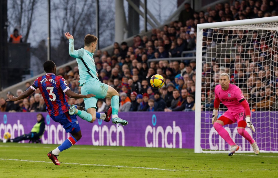 Solly March scored a brilliantly improvised finish