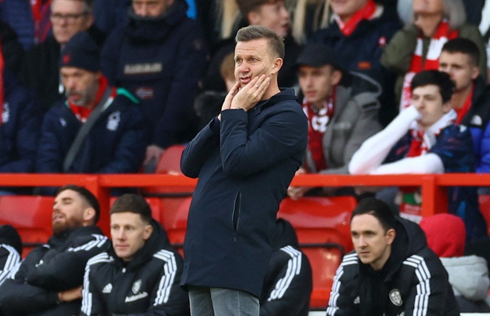 Fans were fed up with Jesse Marsch's 'same excuses' after the loss to Nottingham Forest