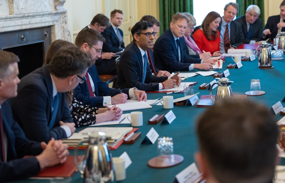 The PM hosts a cabinet meeting and welcomes new members Lucy Frazer and Greg Hands