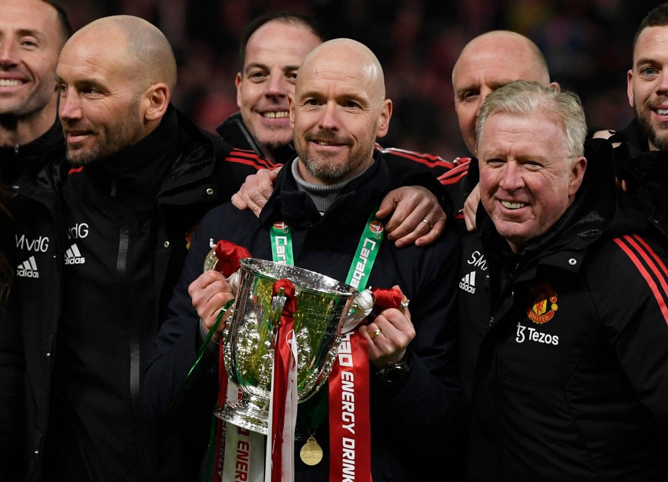 Erik ten Hag clinched his first trophy as Man Utd boss