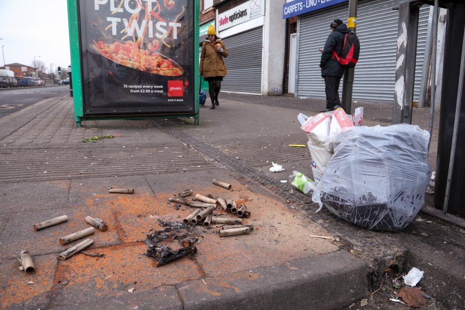 The street has been dubbed 'Britain's roughest'