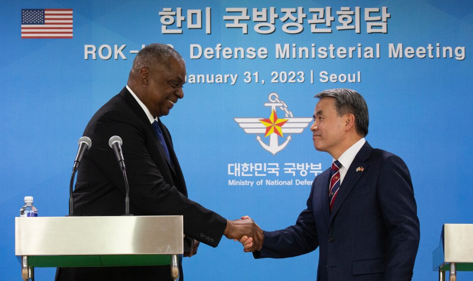 US Defence Secretary Lloyd Austin renewed a pledge to defend South Korea on a visit to Seoul this week