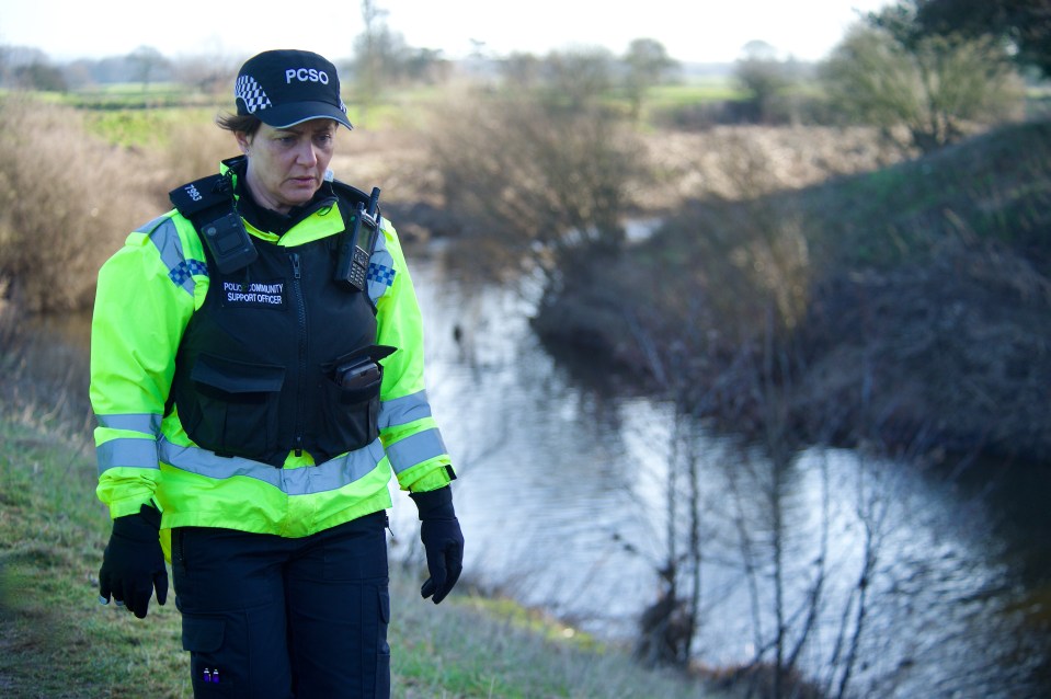 Officers issued a 48-hour dispersal order amid reports that groups were filming videos outside homes in the missing mum’s village