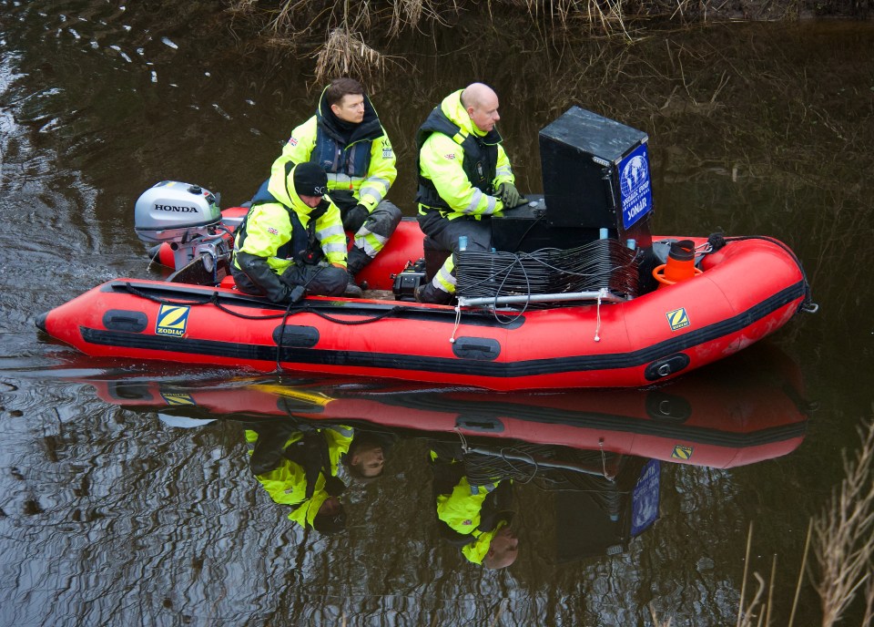 Divers have scoured the river for nearly two weeks without success