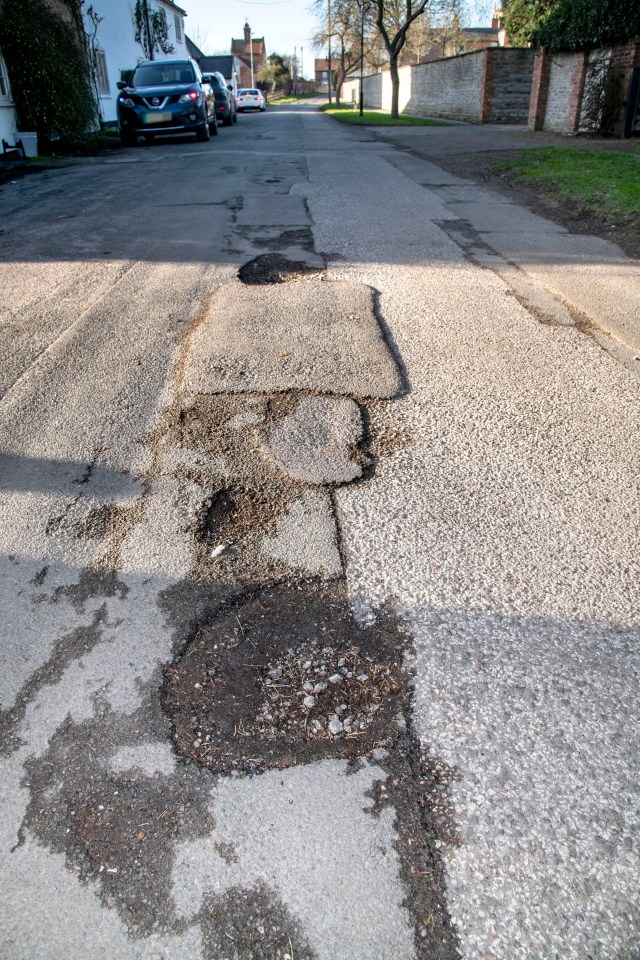 Residents say it is all too easy to have a ruinous encounter with a pothole in the dark