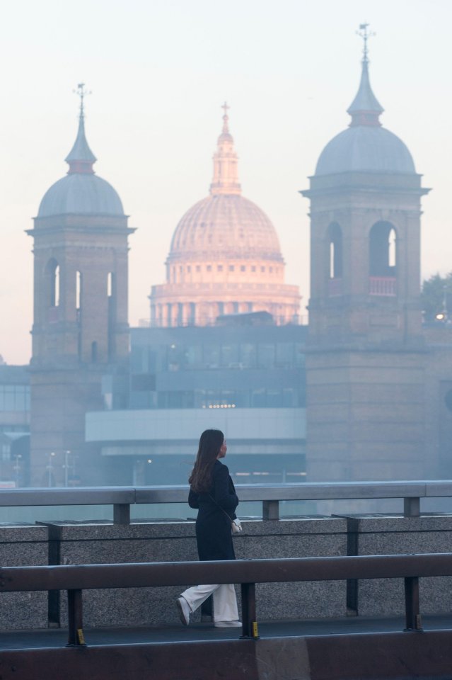 The fog also sparked travel chaos this morning for Brits