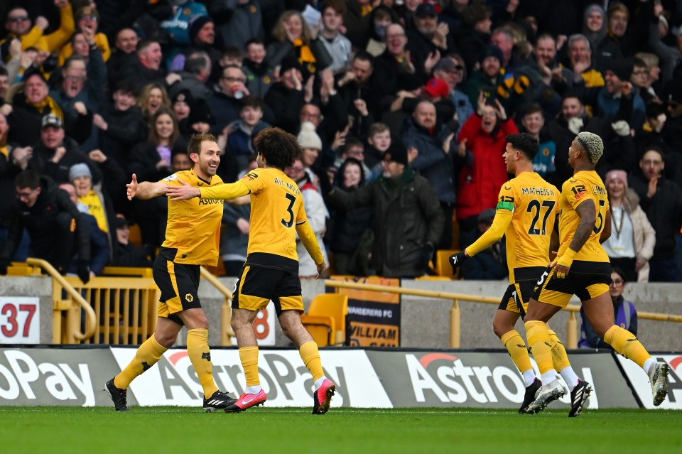 Craig Dawson's first Wolves goal made it 2-0