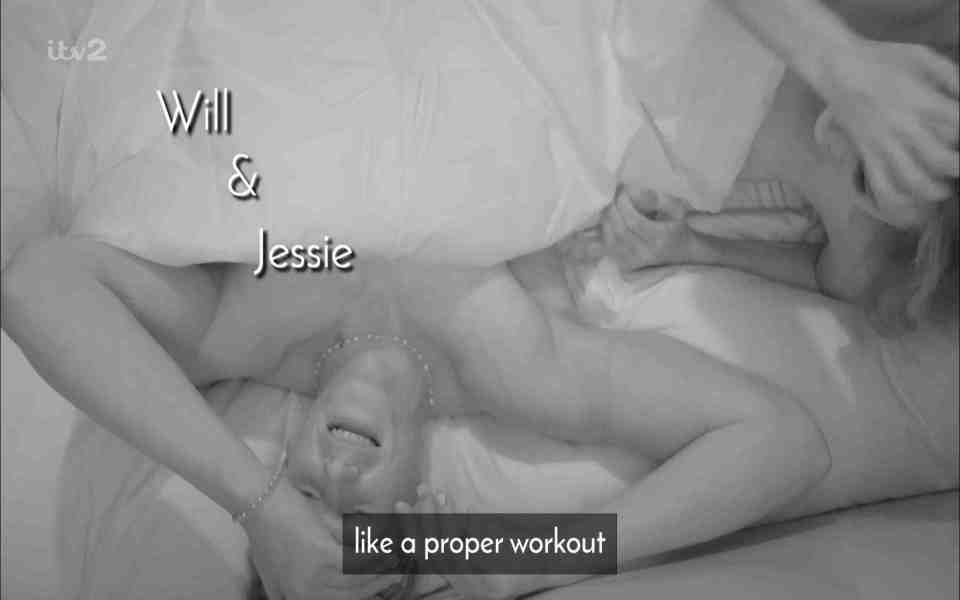 Jessie admitted that she and Will had SEX during their one night away