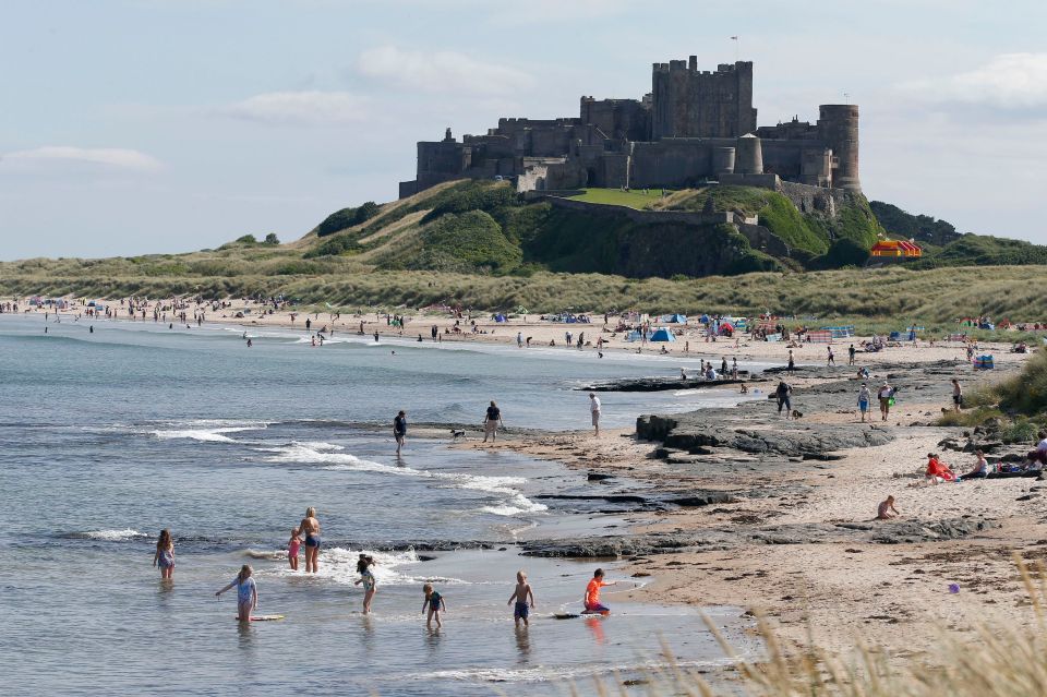 Seahouses has sandy beaches, blue seas and castles to explore