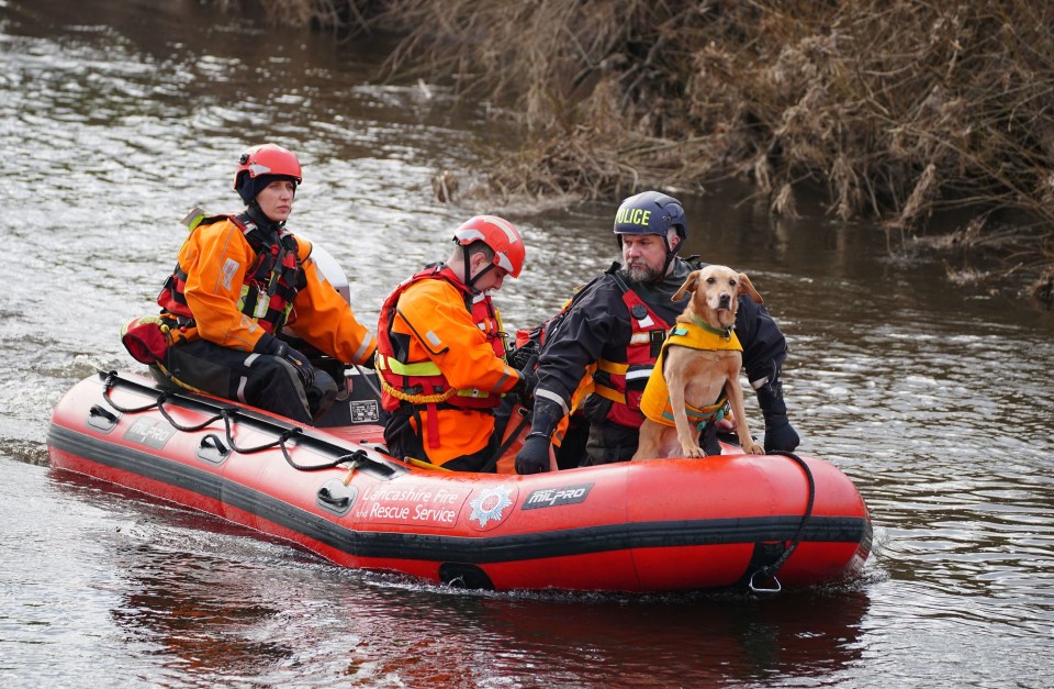 Fire and Rescue service teams as well as dogs were used to try and track down Nicola