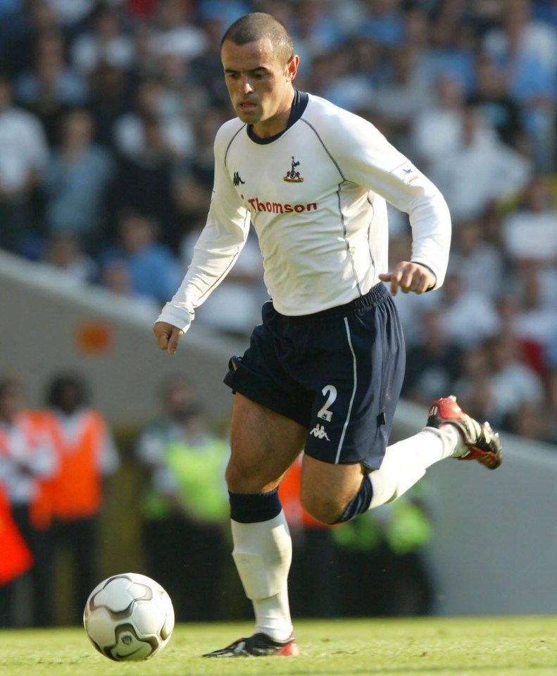 Carr made 262 appearances for Tottenham