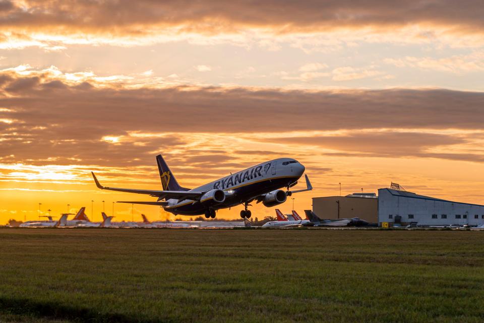 Morning flights are also a lot less likely to be delayed according to data