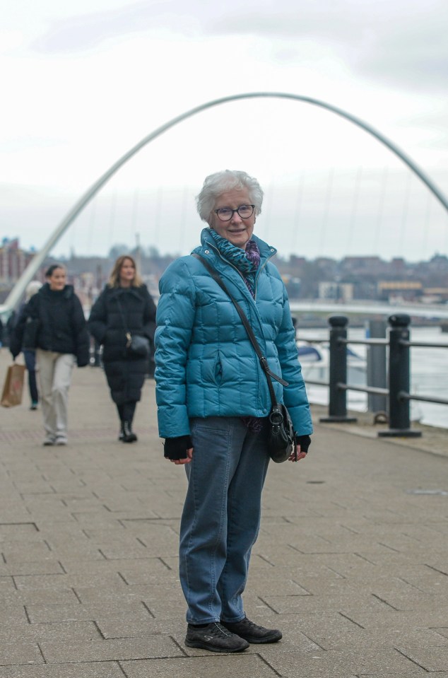 Maureen Field, 71, said: 'Newcastle isn't riddled with crime'