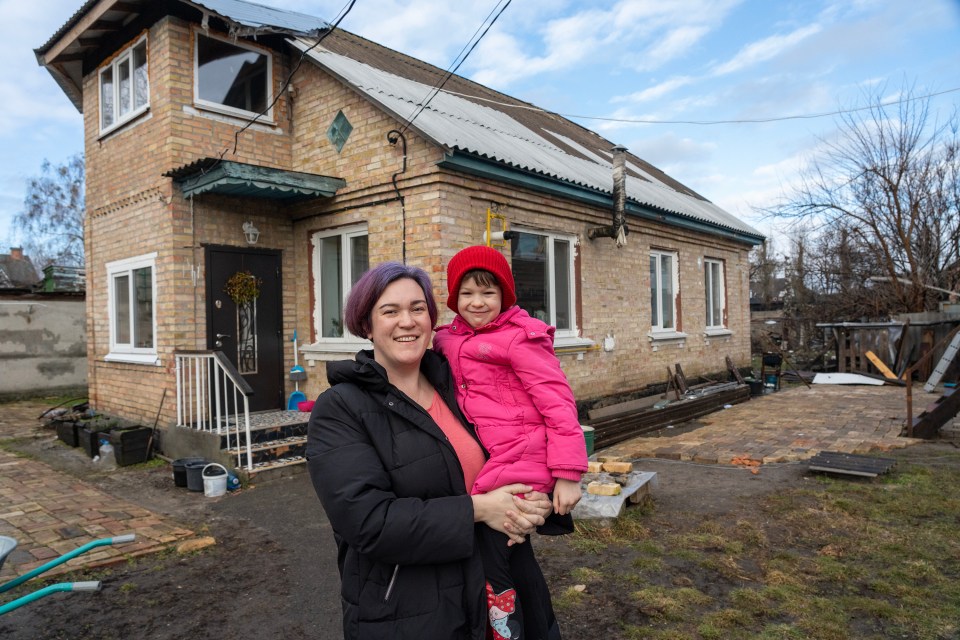 Now one year on the family have a home of their own again thanks to The Sun