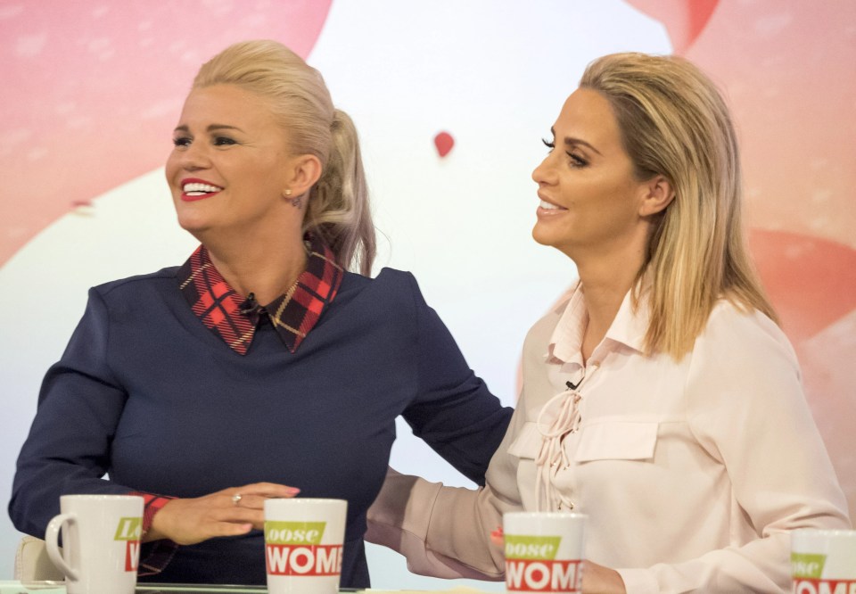 Kerry and Katie appeared on Loose Women together in 2016