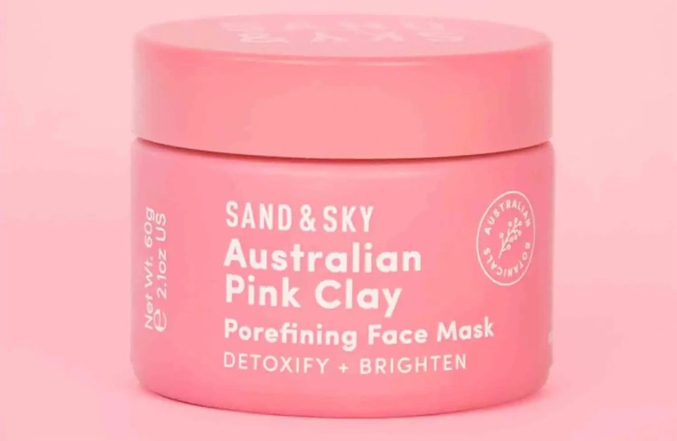 Sand & Sky's purifying pink clay mask is £36 from lookfantasic.com