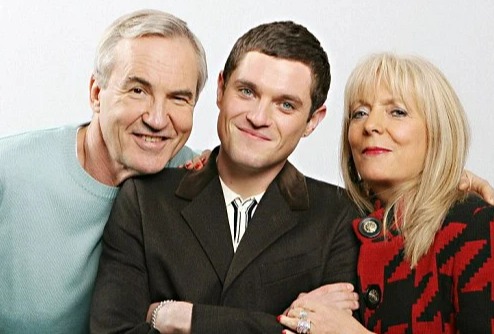 Gavin And Stacey stars Larry Lamb and Alison Steadman with their on-screen son Mathew Horne