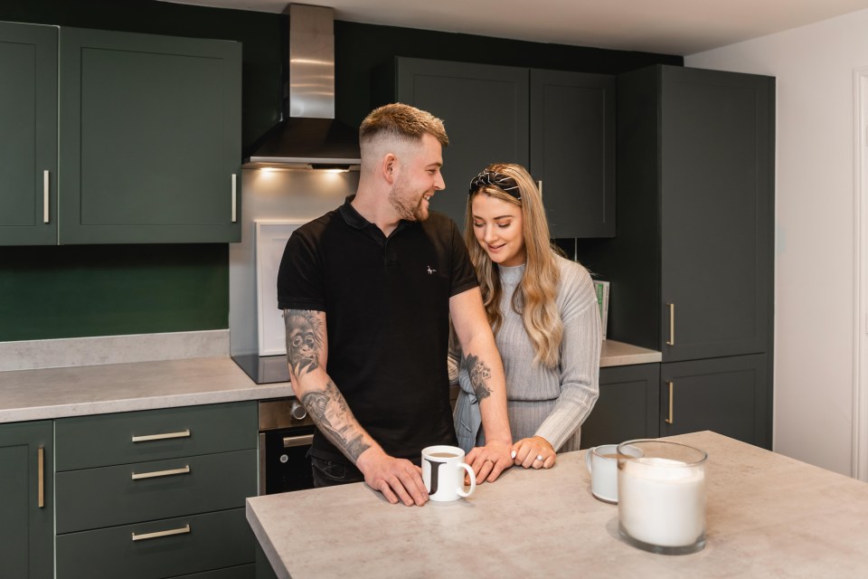 Jordan and Alexa bought their first home in September 2022