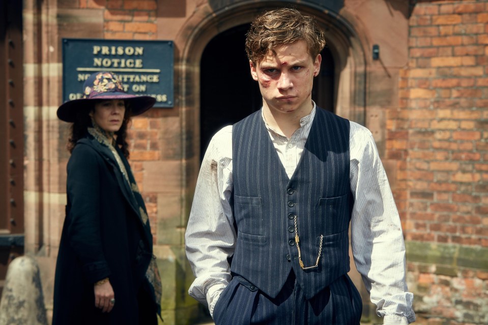 Stars Helen McCrory and Finn Cole in series two