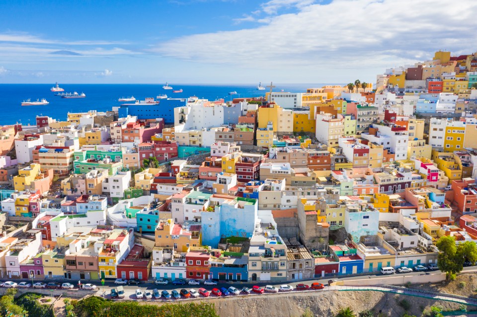 Las Palmas in Gran Canaria is a sun trap year-round