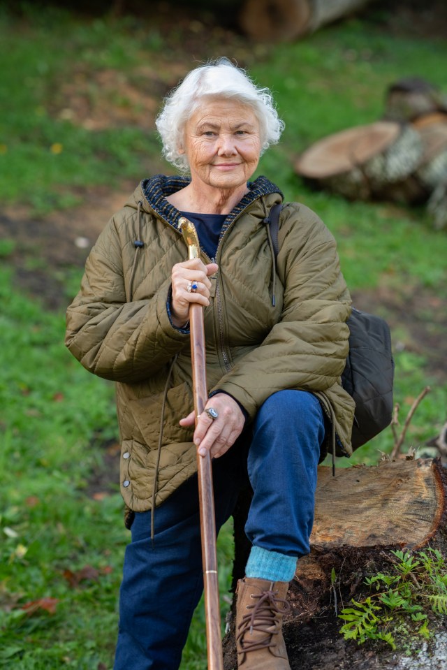 Actress Barbara Flynn plays Anne Lloyd