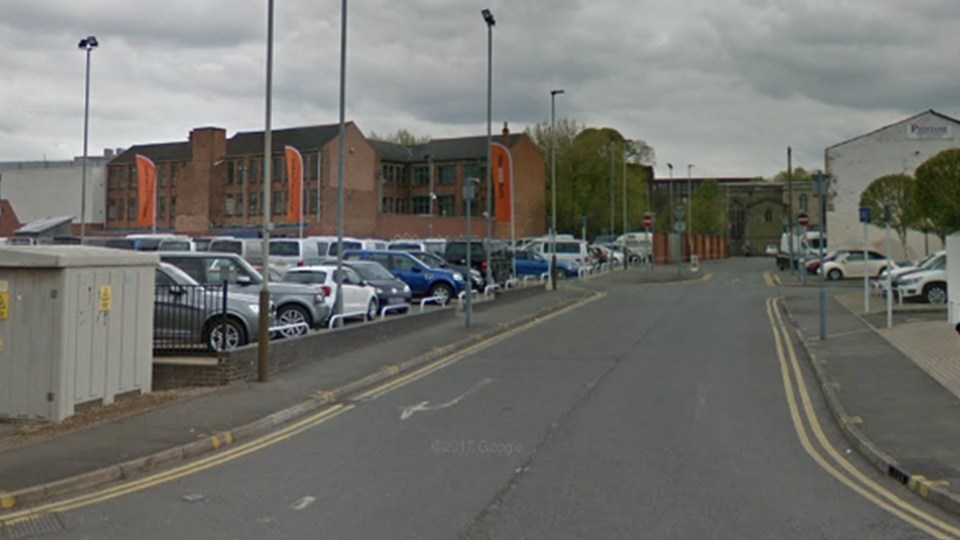 A knifeman lunged at parents and their kids in a daylight attack in Leicester