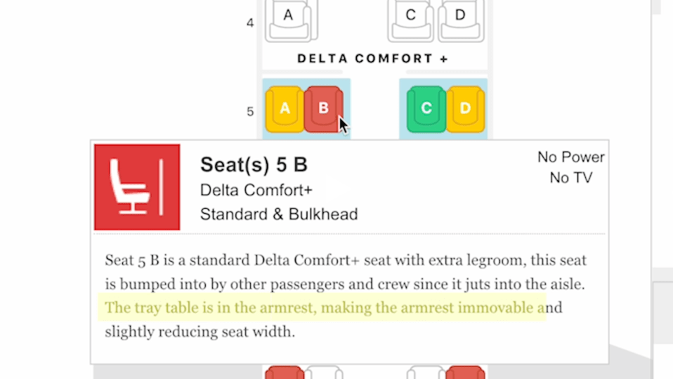 SeatGuru allows passengers to review their flight experience, including how comfortable or uncomfortable their seat was