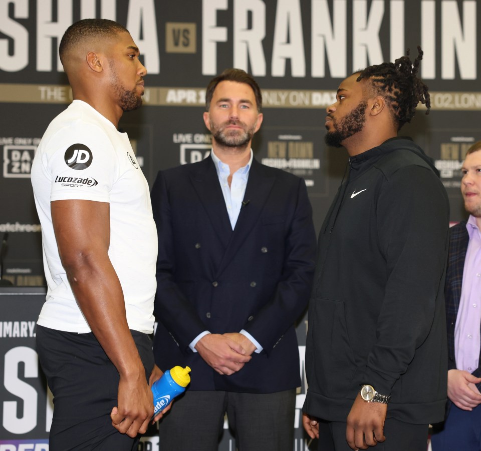 AJ is set to face Jermaine Franklin on April 1