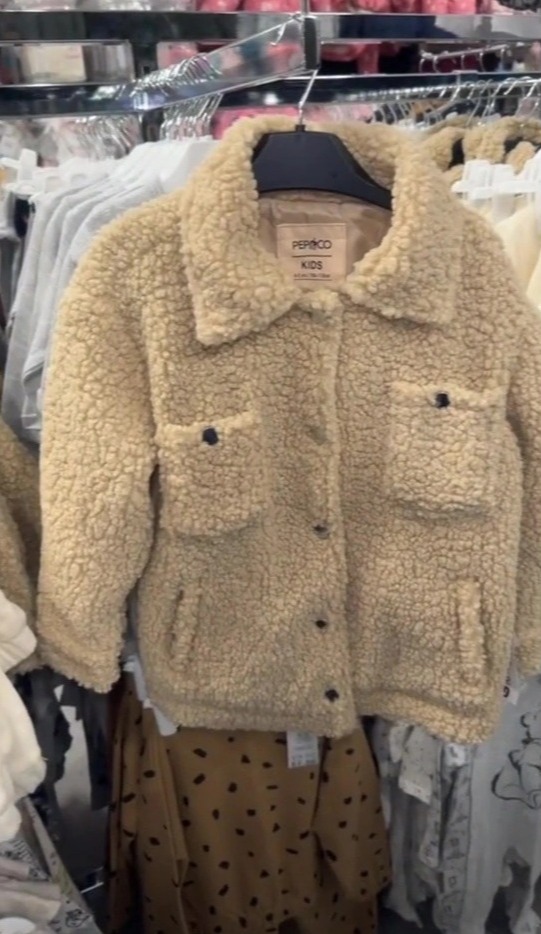 Lauren said Puntland's faux fur kids coats gave her Zara vibes