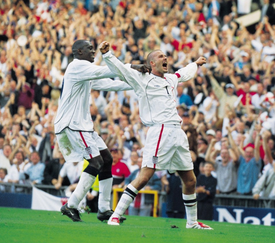 David Beckham sends England to the 2002 World Cup