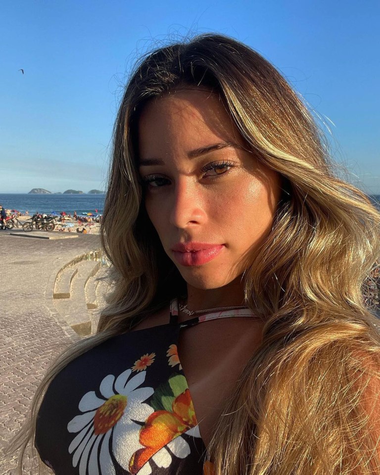 His ex-wife Micaela Mesquita hit out on social media after seeing the pics