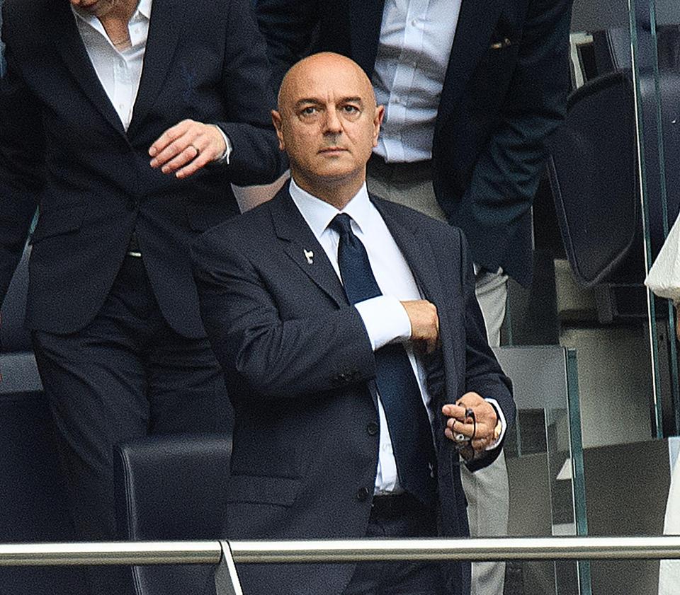 Tottenham's Daniel Levy is the Premier League's longest-serving chairman