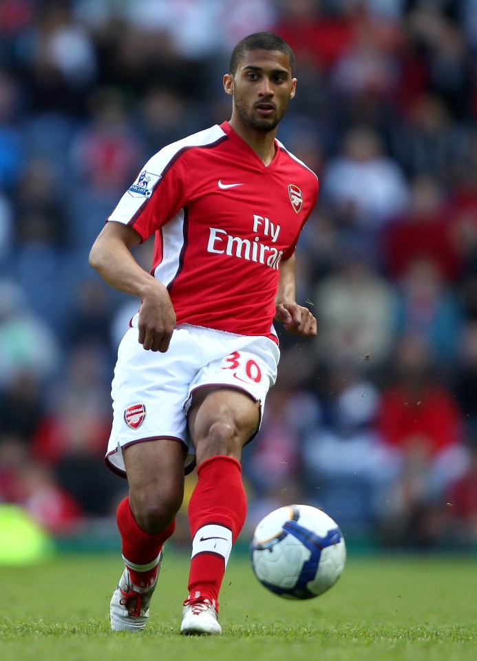 Armand Traore looked very different playing for Arsenal in 2010