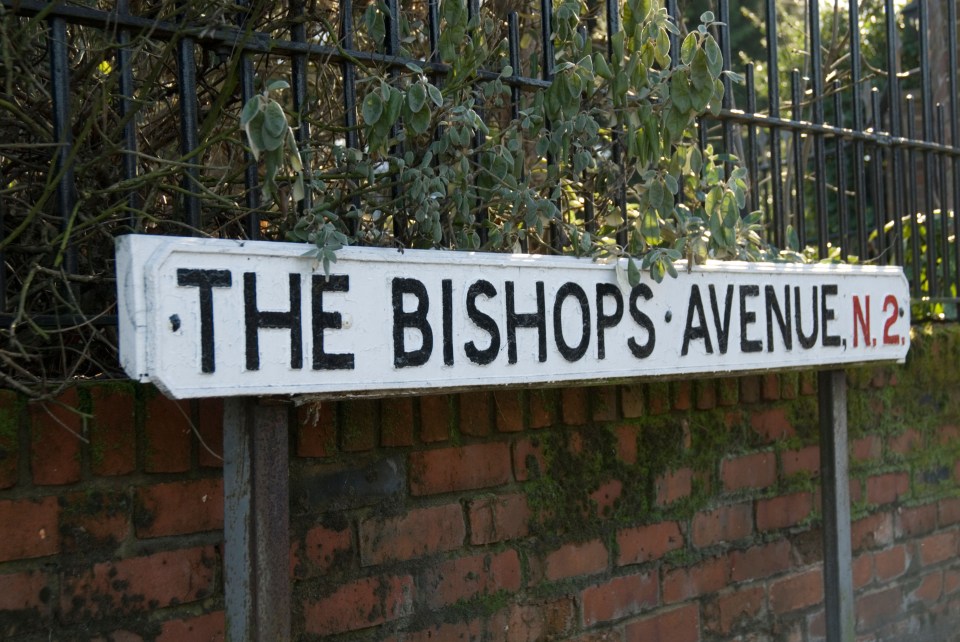 The Bishop's Avenue is home to some of the most expensive property in London