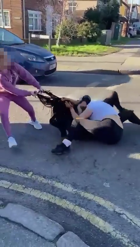 Five people have been arrested in connection with the 'racist' assault