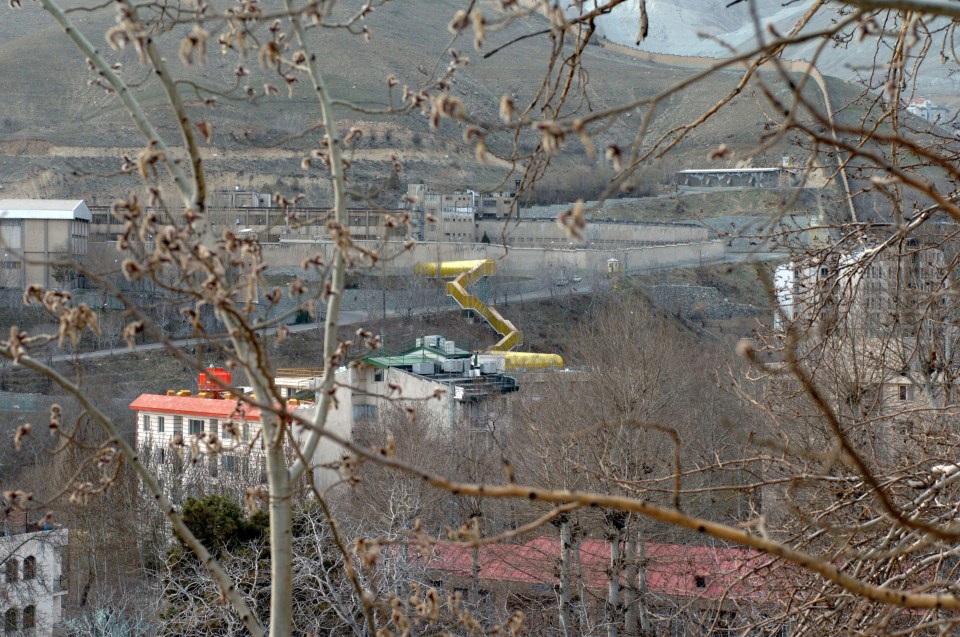 The prison is on the outskirts of Iran capital, Tehran