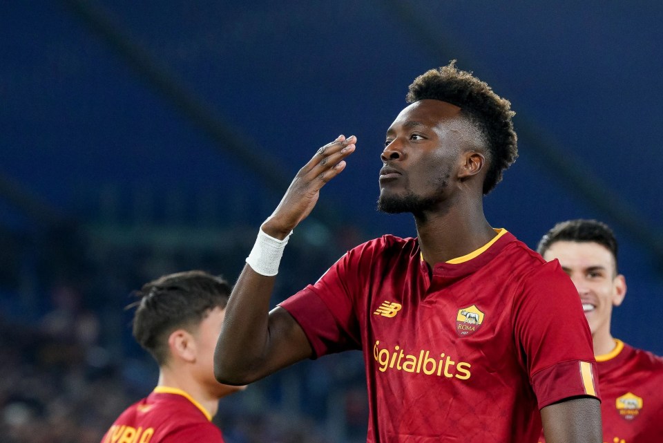 Tammy Abraham is among the names on Man Utd's transfer wishlist