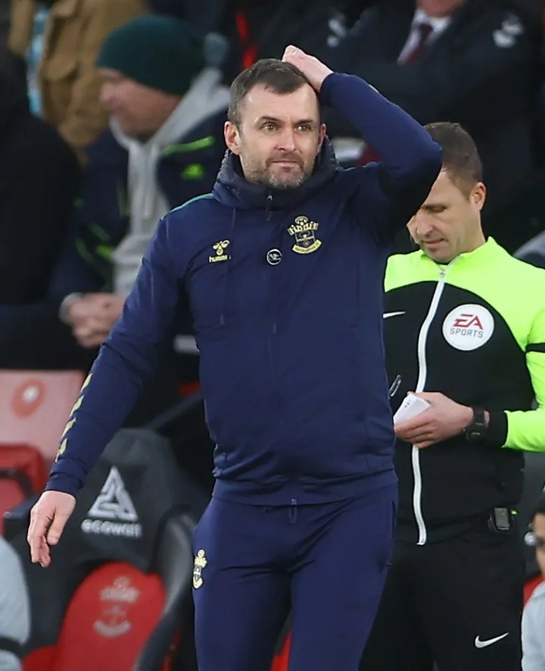 Pressure is piling onto Southampton boss Nathan Jones