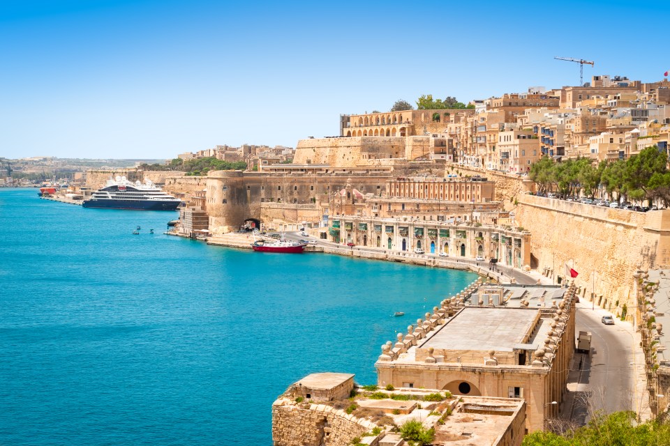 Malta has sunny days, sandy beaches, and rich history, all just a three-hour flight away